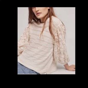 Sweater with beautiful sleeves